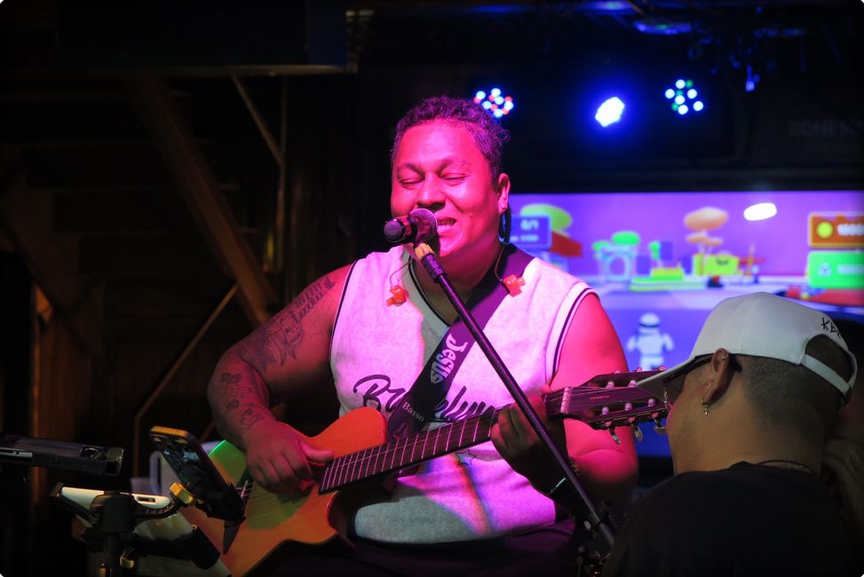 Samba, Bossa nova mit Gitarre oder Pandeiro