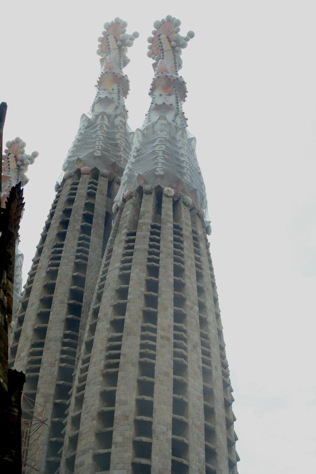 Typische Türme der Sagrada Familia