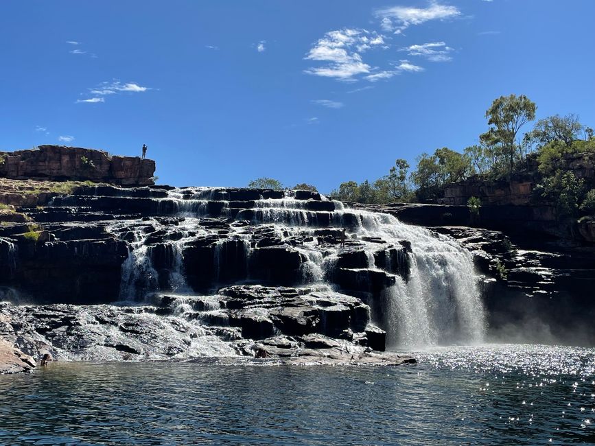 Der große Wasserfall