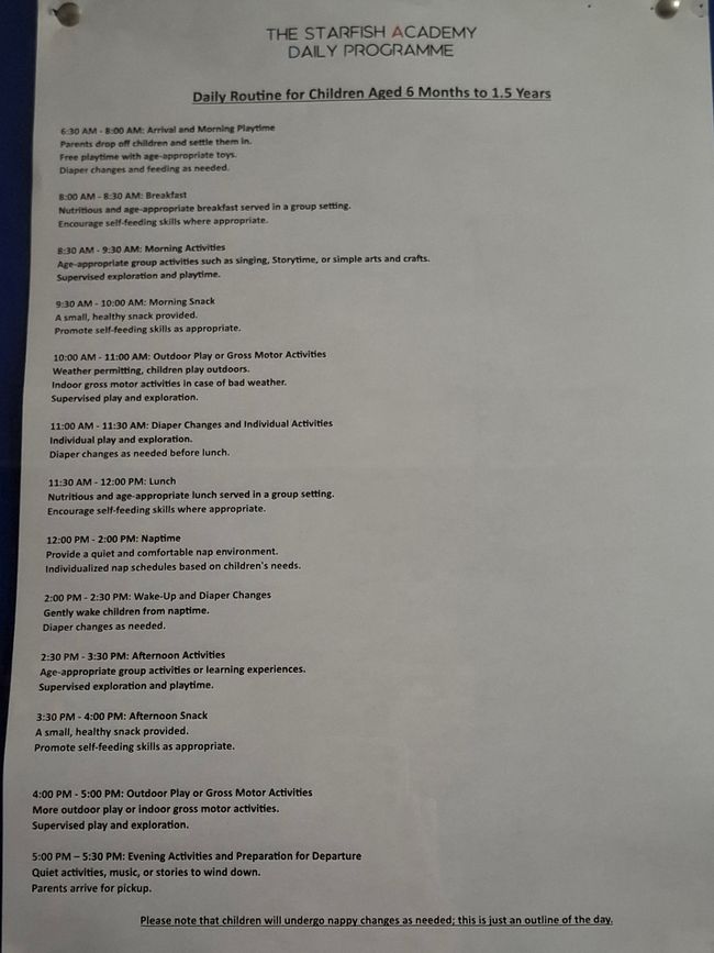 Routine quotidienne