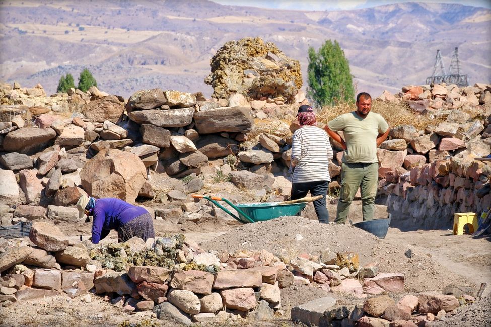 Kültepe: Ausgrabung des Warshama Palastes