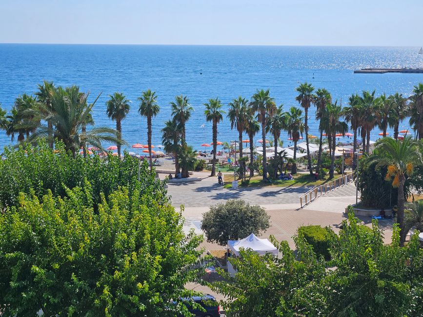 Blick zum Strand 