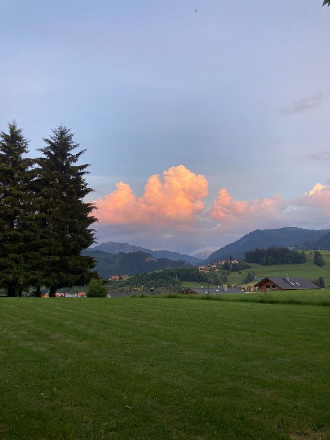 Kuhle Grüße aus Wertach