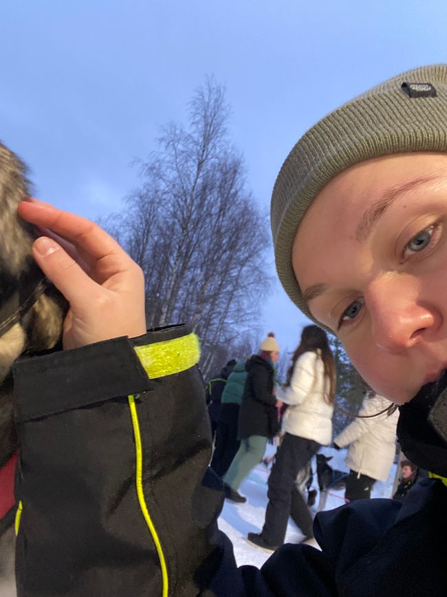 Trying to take a selfie