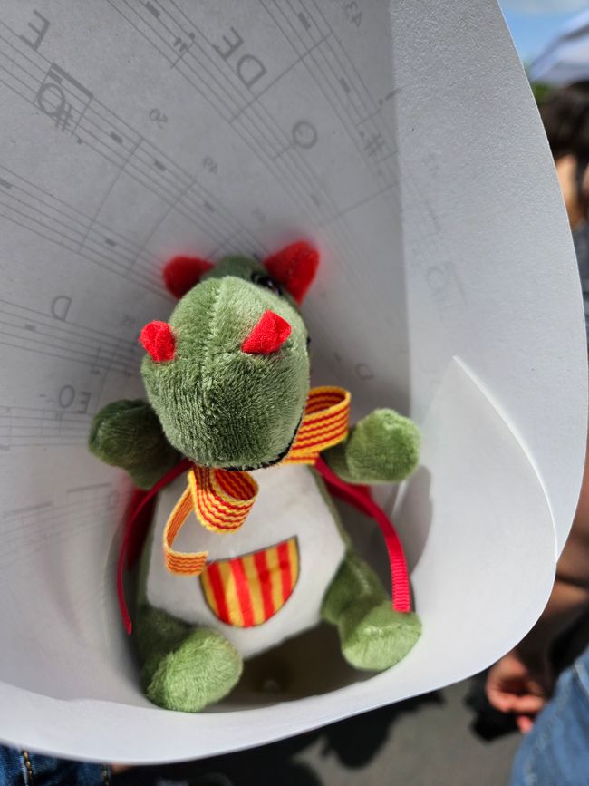 Festa di San Giorgio a Barcellona