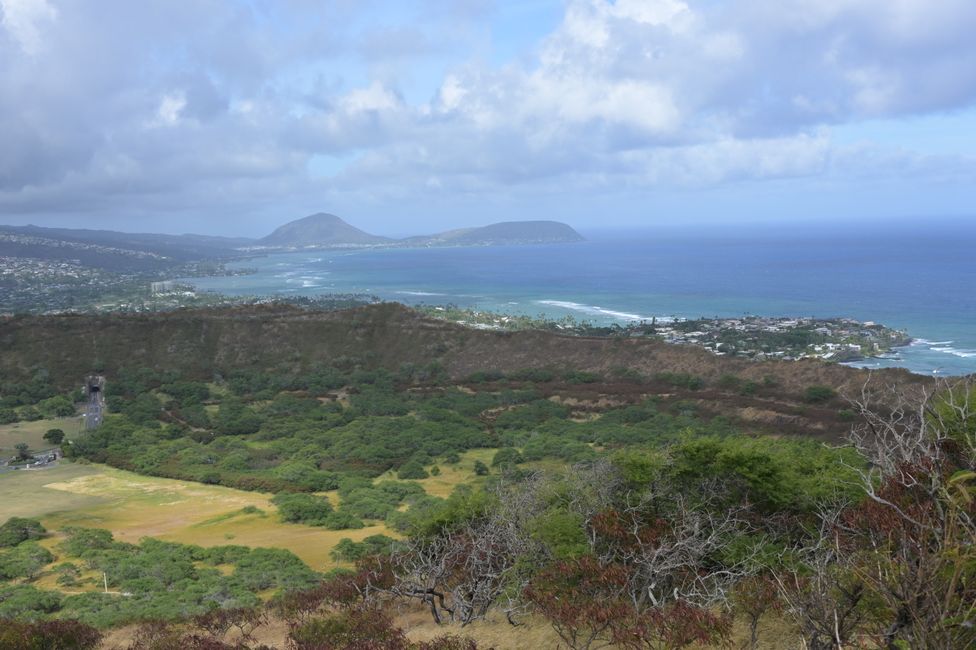 Côte Est - Vue depuis Diamond Head