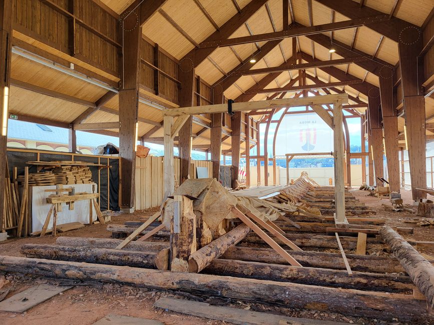 Ausstellung La Mora - Werkstatt Schiffsbau
