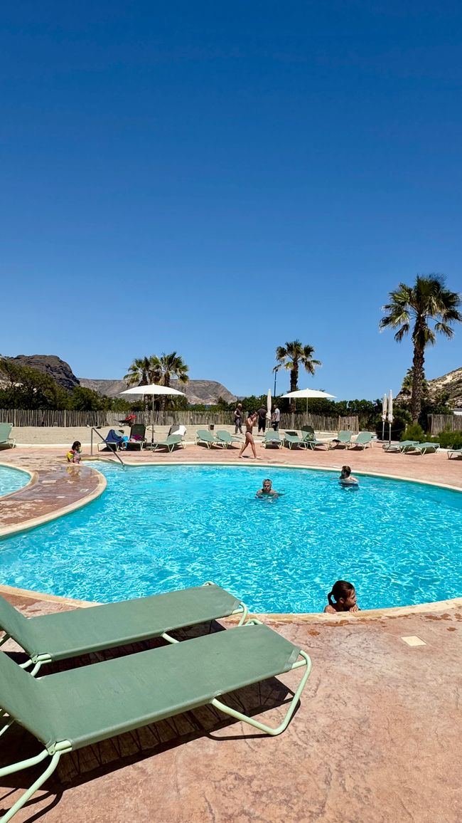 Pool am Campingplatz 