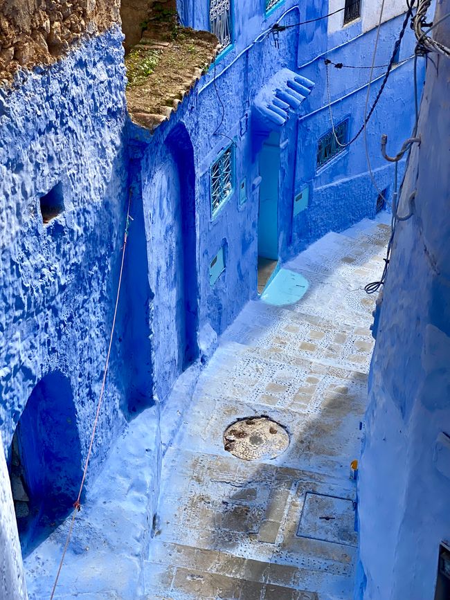 Die blaue Stadt #4 (die vielen Touristen haben wir nicht fotografiert)