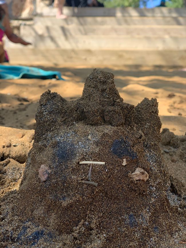 Amusement dans le sable