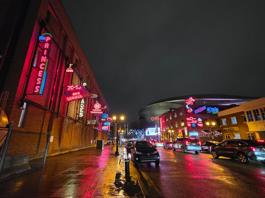 Edmonton, siamo arrivati
