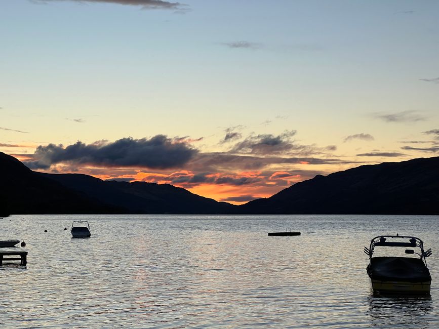 La última excursión desde Loch Earn...