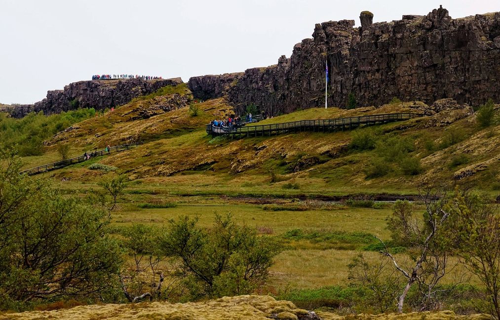 Thingvellir, Quelle der Rechtsprechung der Wikinger