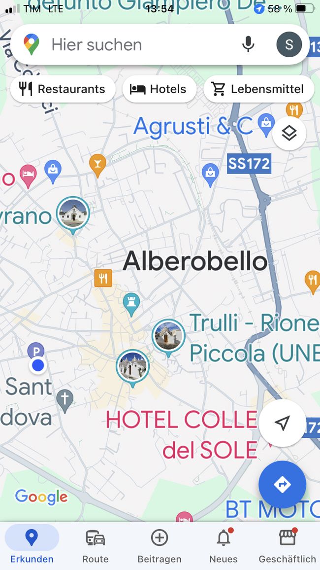 Locorotondo and Alberobello