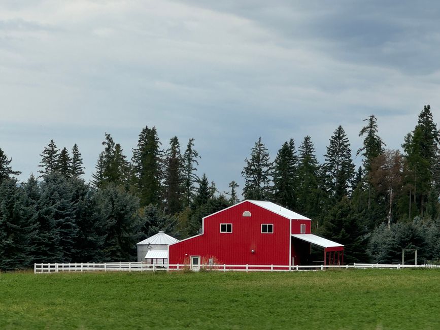 From Glacier NP via Missoula to Hailey