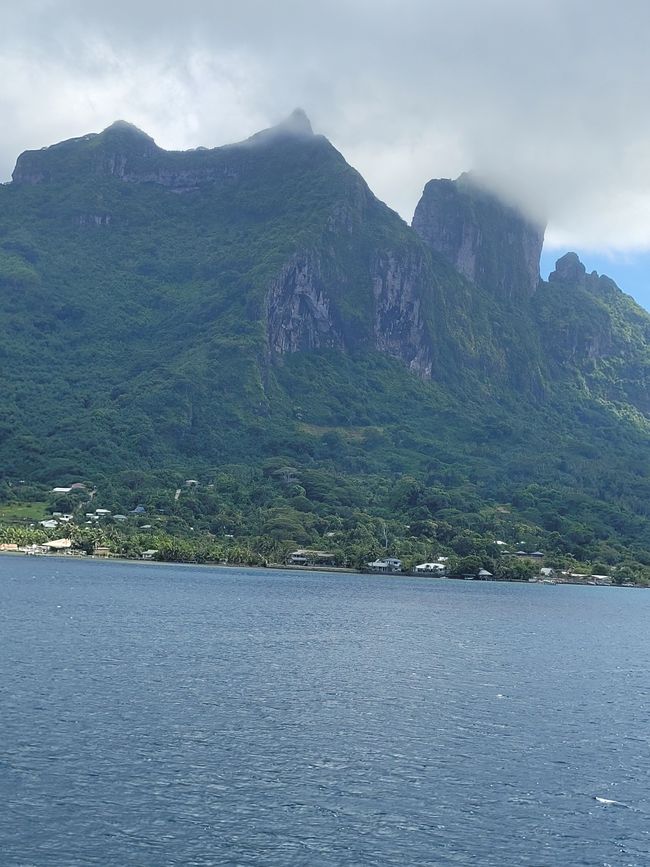 Tag 65 und 66 von 175: Kreuzfahrt rund um die Welt - Bora Bora