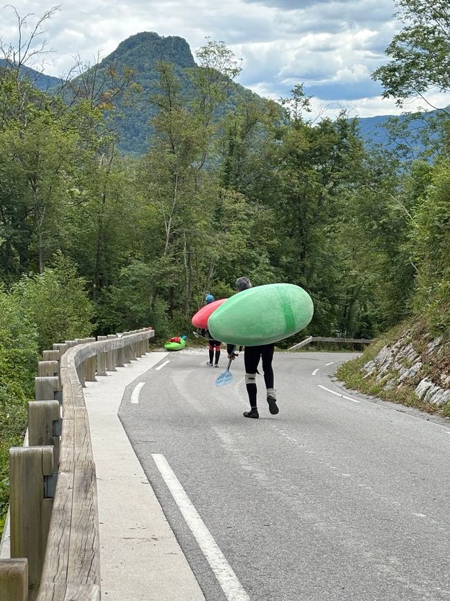Soca- Tag 2 bis Bovec