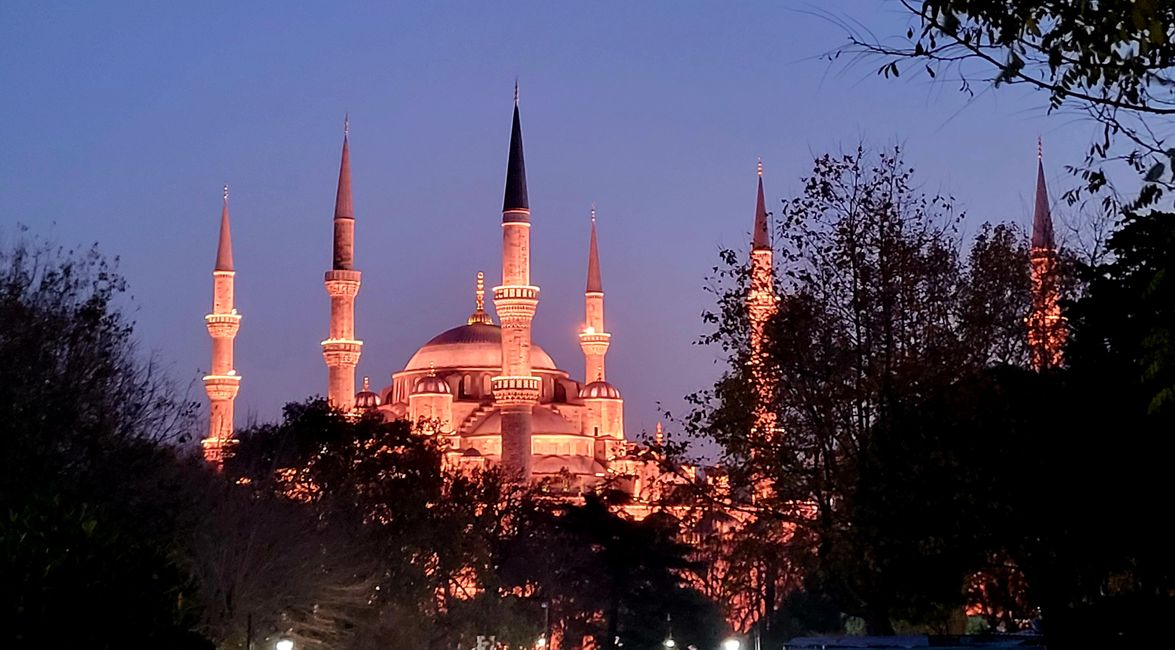 Zwischenstopp in Istanbul