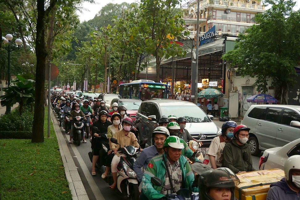 There is still room for a moped