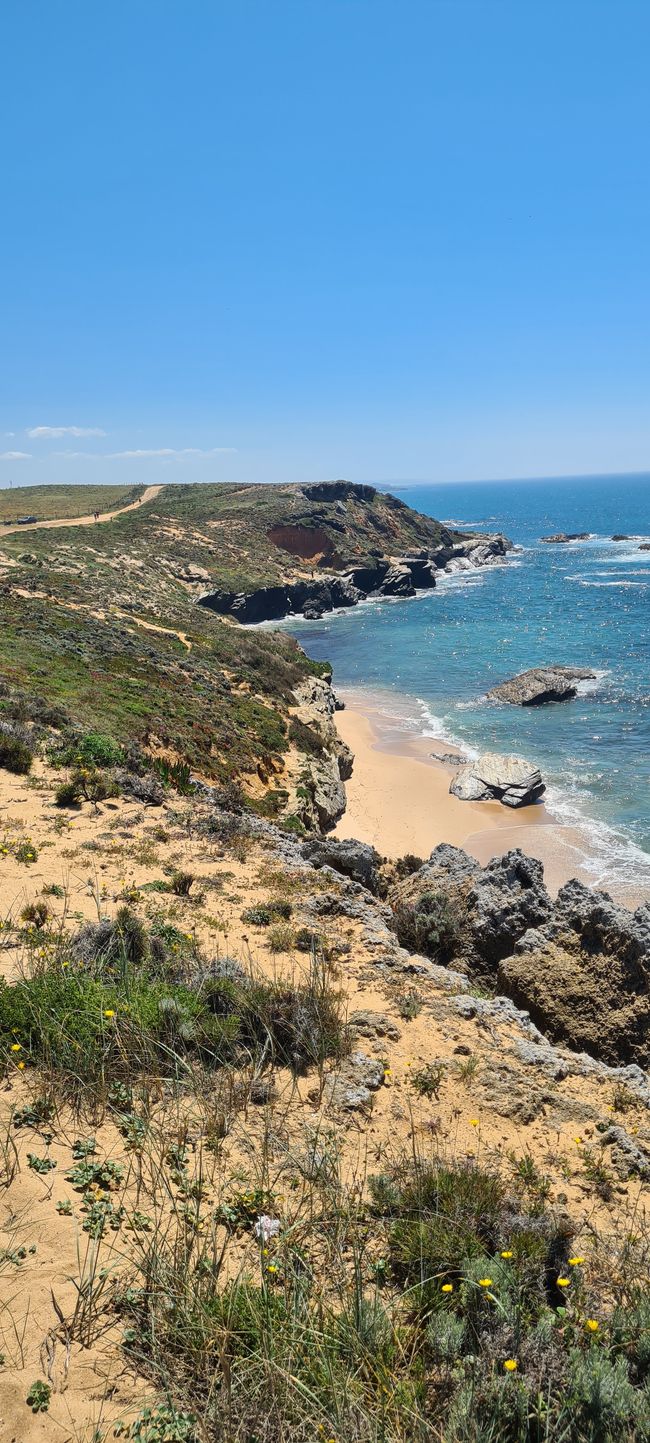 1. Etappe Sines - Porto Covo
