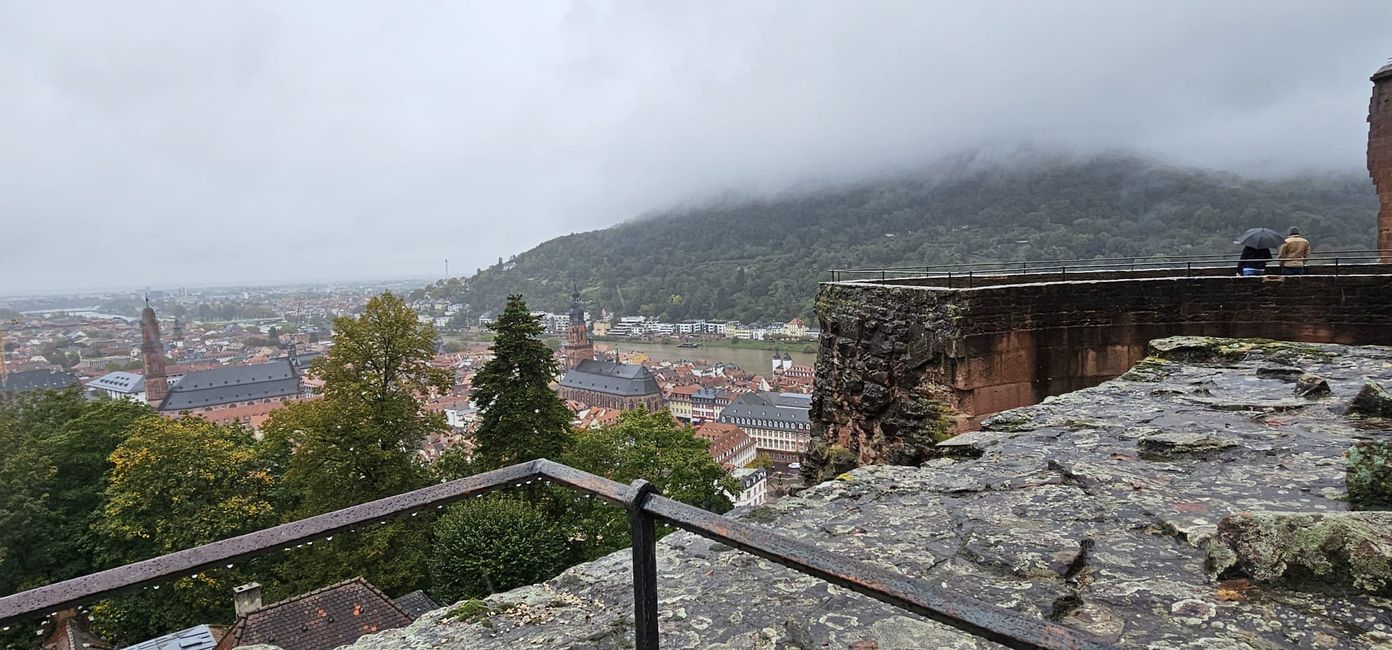 Heidelberg - an experience even in the rain!