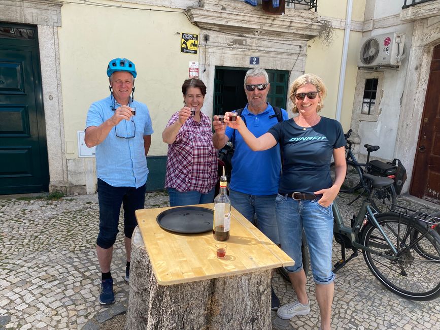 ….nach 4 Stund uf em Velo git’s es Schnäpsli