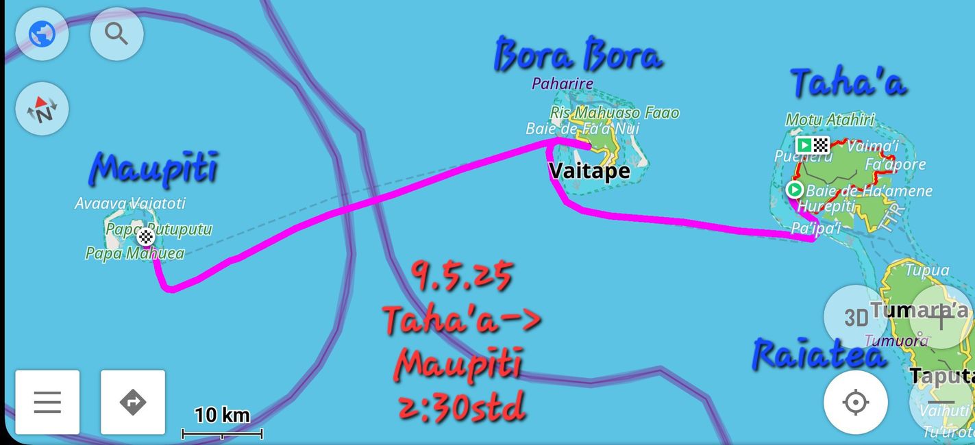 9.5.25 Cruce->Bora Bora->Maupiti 