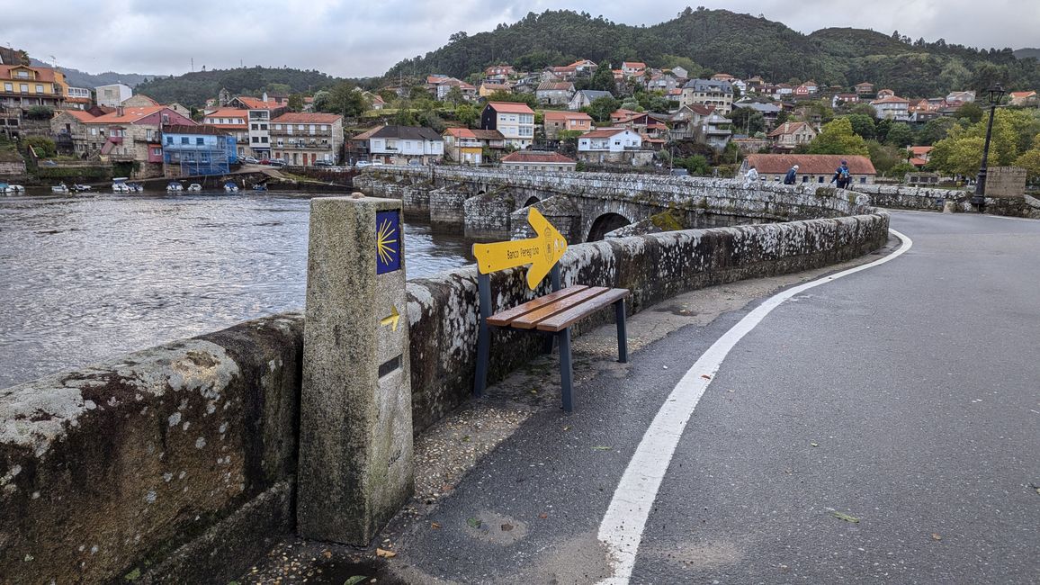 Tenth Stage Camino Portugues from Arcade to Pontevedra