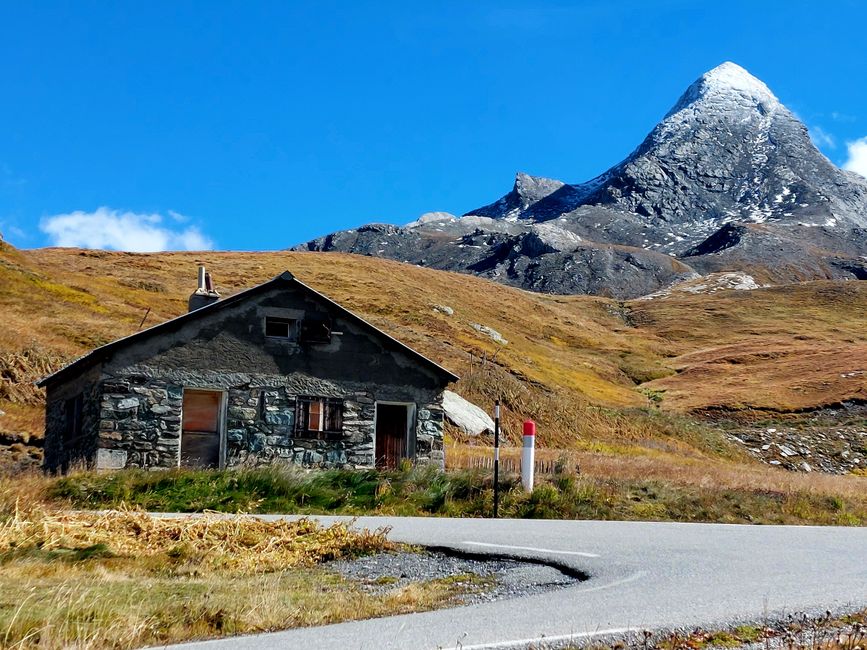 kurz vor dem Passo d'Agnello