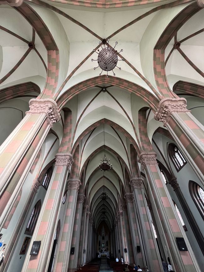 Nella cattedrale di Santa Ana