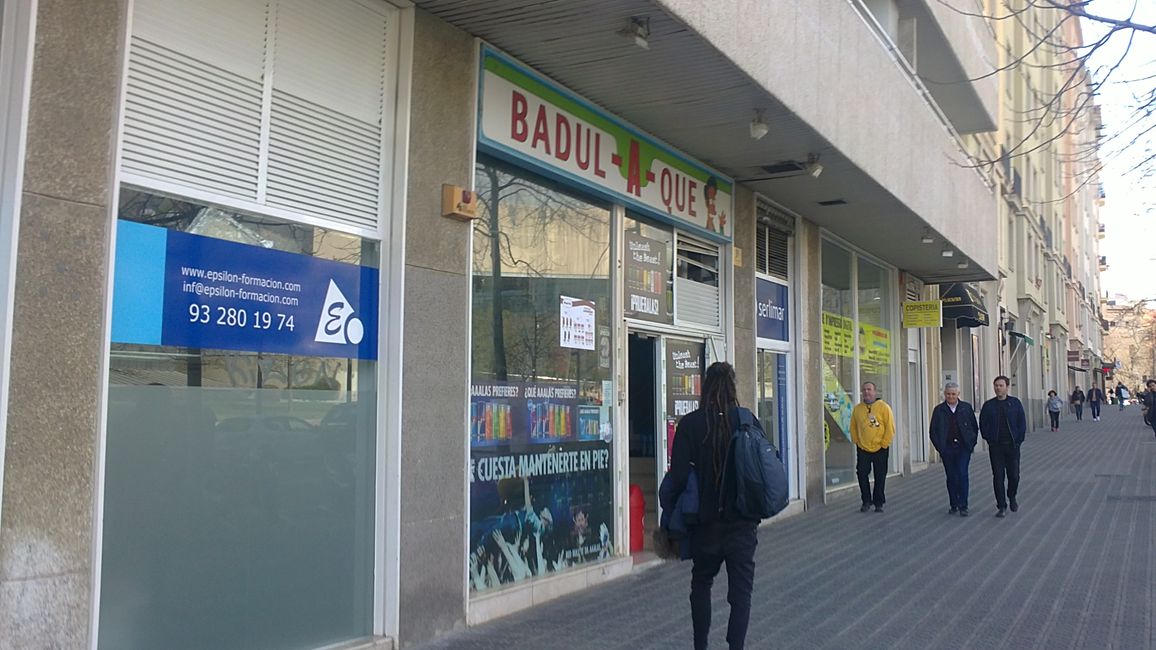 Photos du quartier de Pedralbes (Barcelone) (mars 2019)