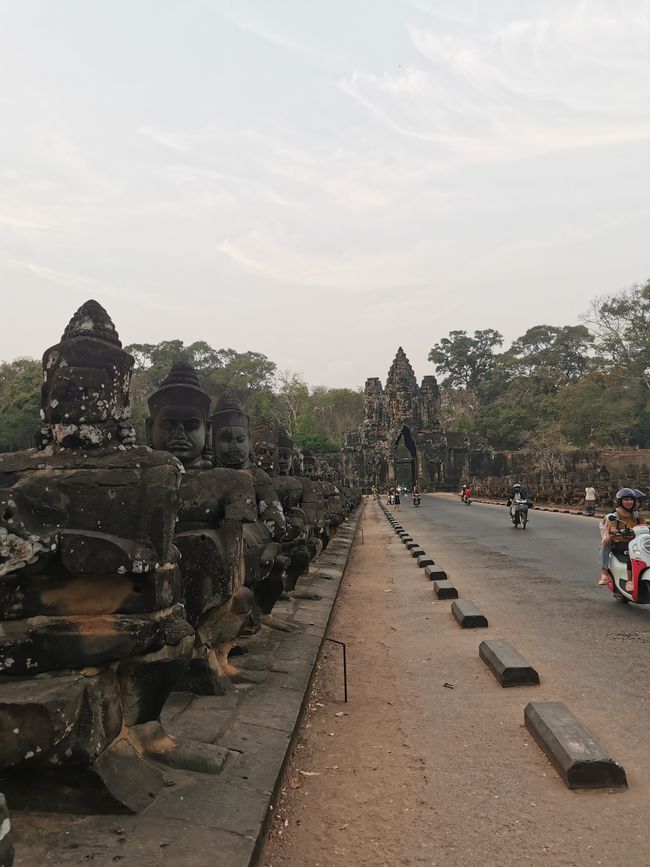 On Temple Tour in Siem Reap
