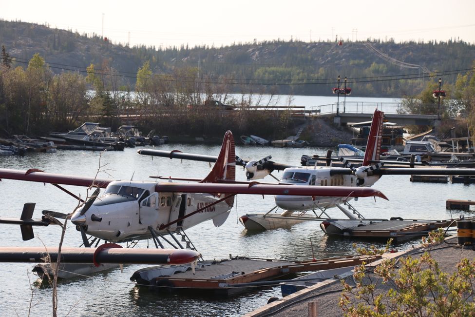 On the way to Yellowknife