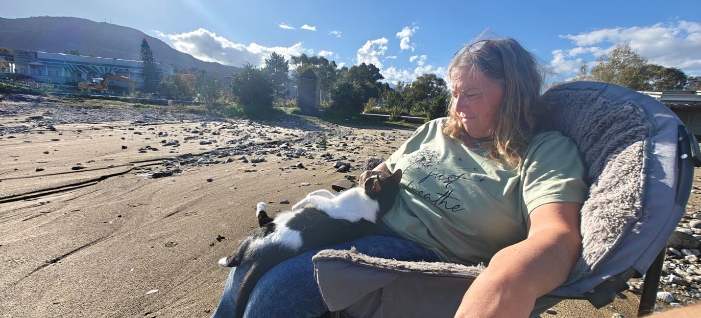 Ulli con gatto