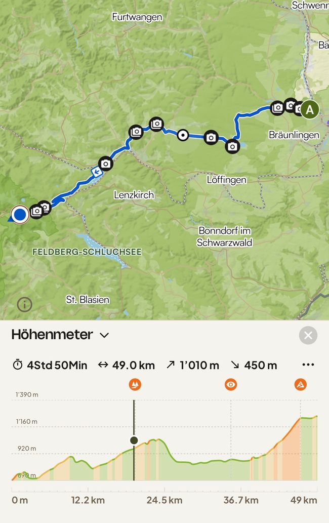 25 nach Feldberg