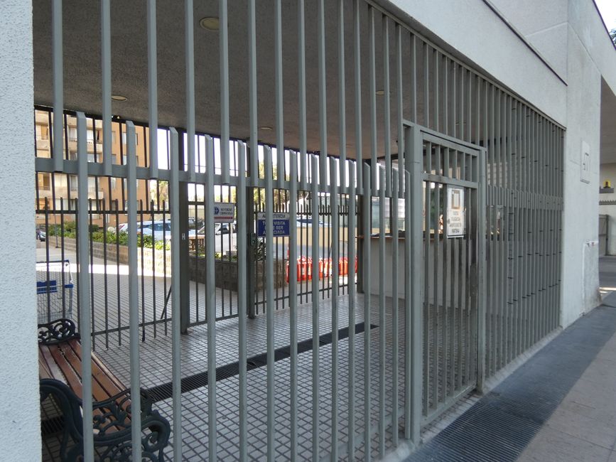 Eingang zu einem Wohnhaus