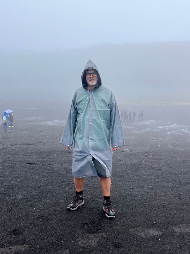 I'm walking in the rain