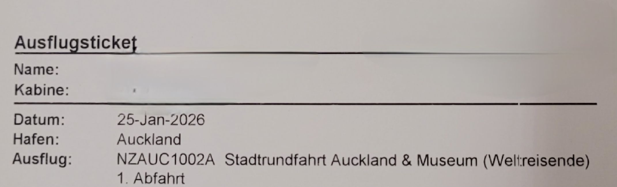 Day 79 of 175: World Cruise - Auckland/New Zealand