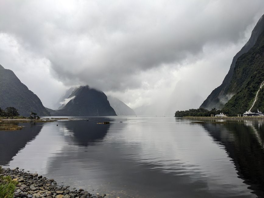View into the fjord.