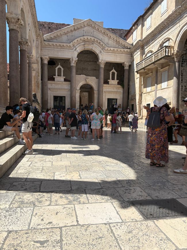 Von Korcula über Split nach Trogir