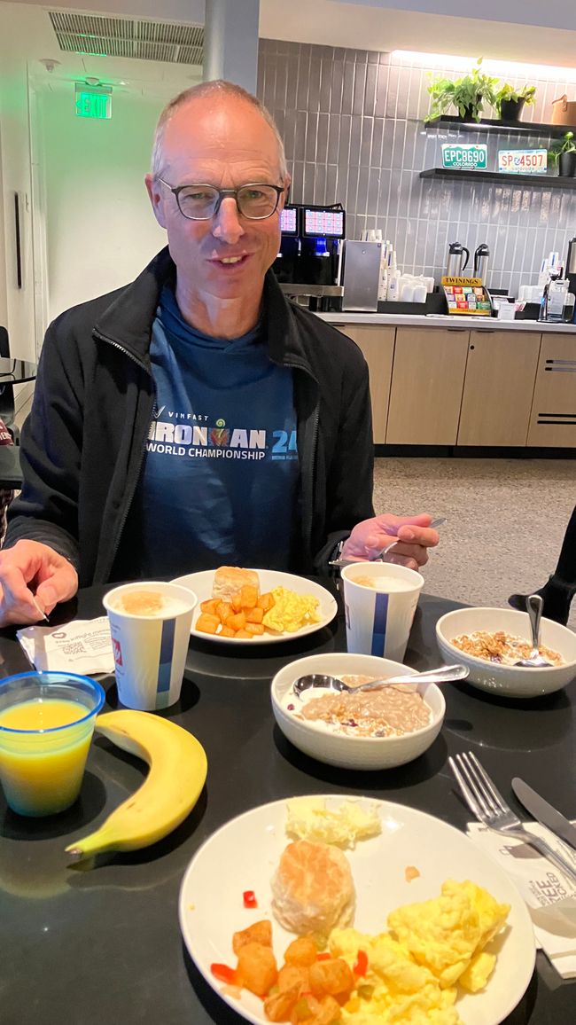 First meal at United club lounge.at Denver airport 