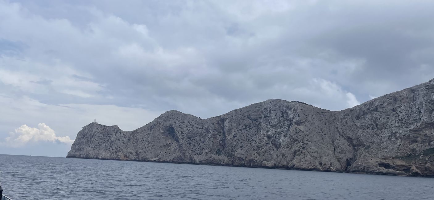 Approaching Cape Formentor 