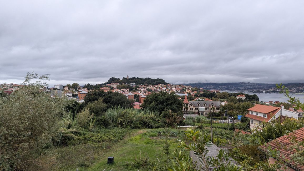 Ninth stage on the Camino Portugues da Costa from Vigo to Arcade