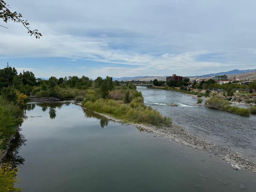 From Glacier NP via Missoula to Hailey