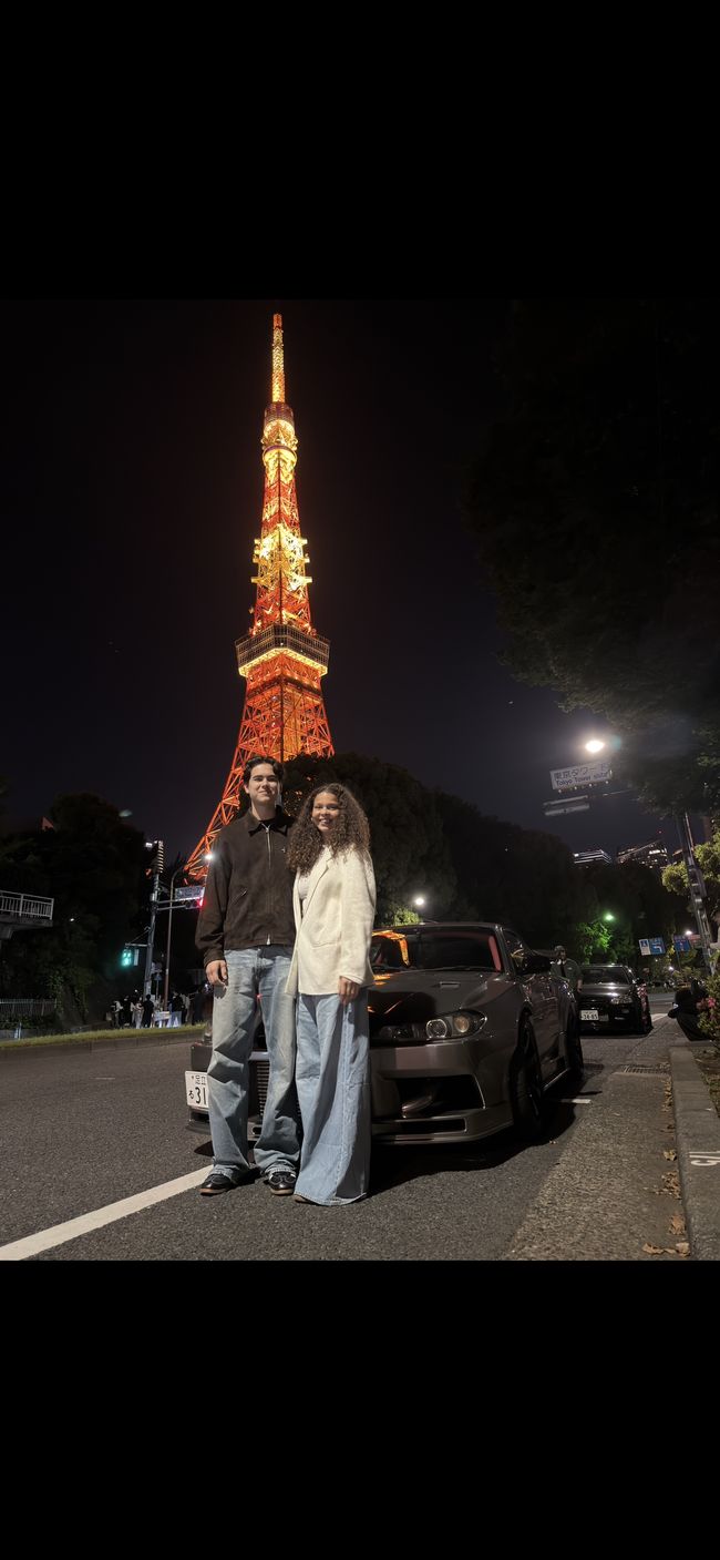 Voiture JDM et Tour de Tokyo