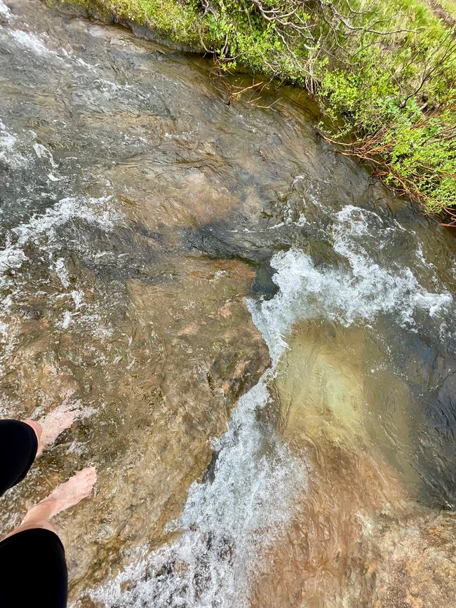 Meine etlichen Überquerungen von Gewässer 