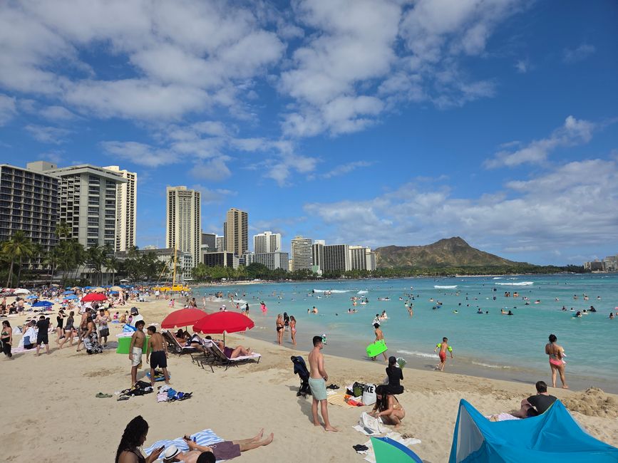 Plage de Waikiki