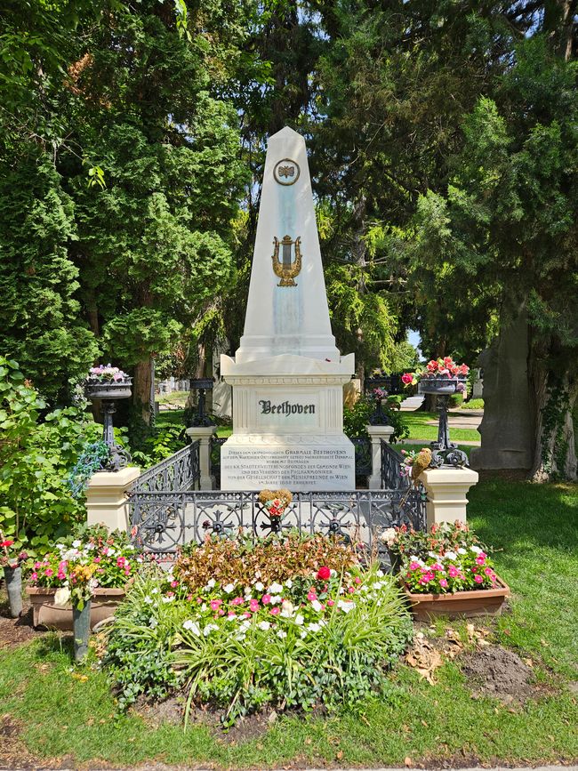 Das Grab von Beethoven 