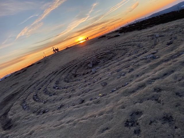 Sonnenaufgang am Belchen