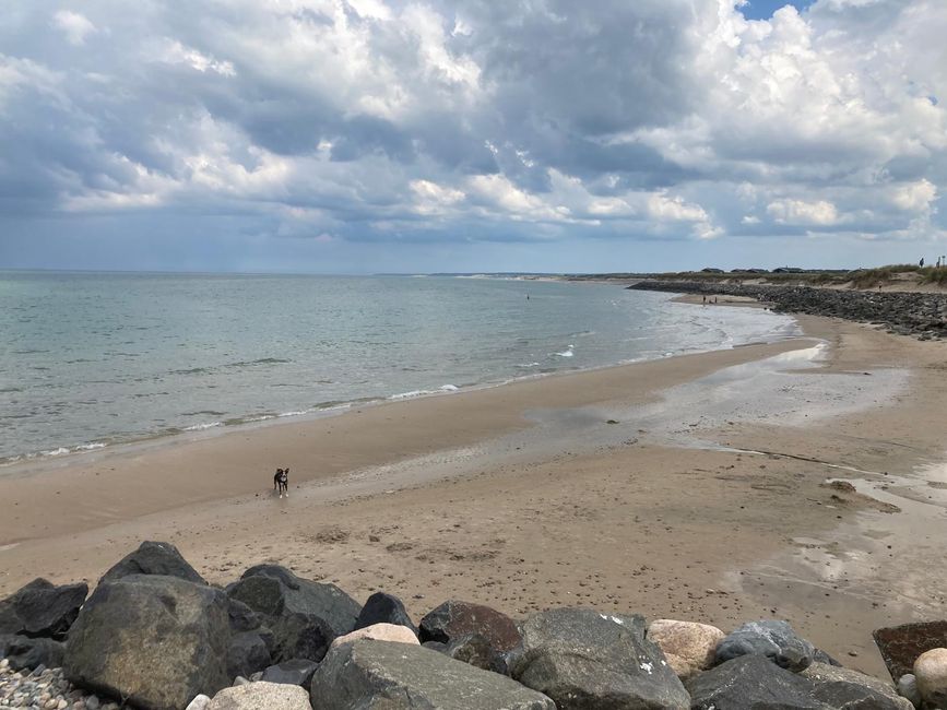 Strand bei unserem Haus